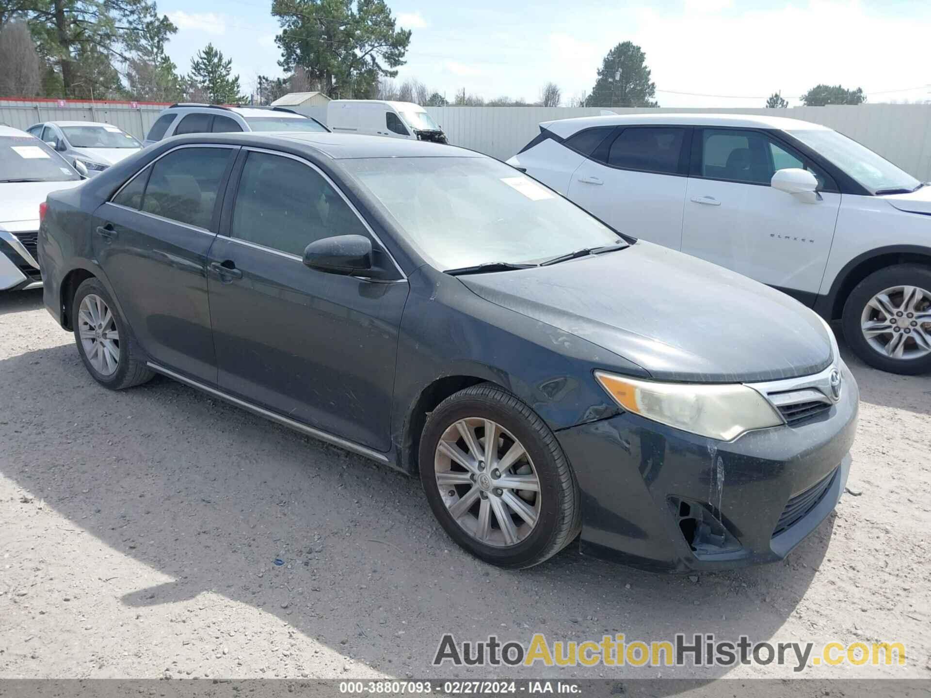 TOYOTA CAMRY XLE, 4T4BF1FK2DR327831