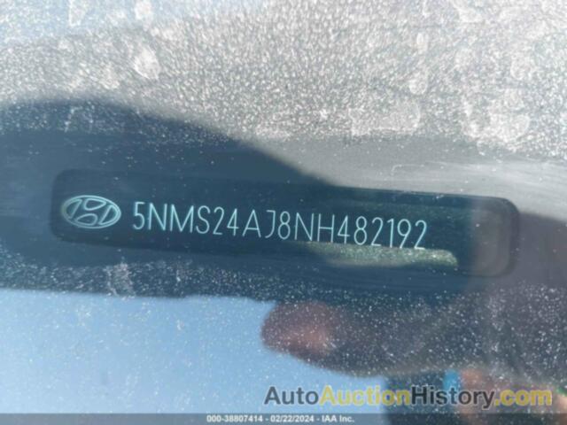 HYUNDAI SANTA FE SEL, 5NMS24AJ8NH482192