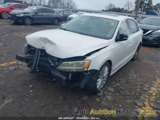 VOLKSWAGEN JETTA 2.5L SEL, 3VWLX7AJ9BM377402