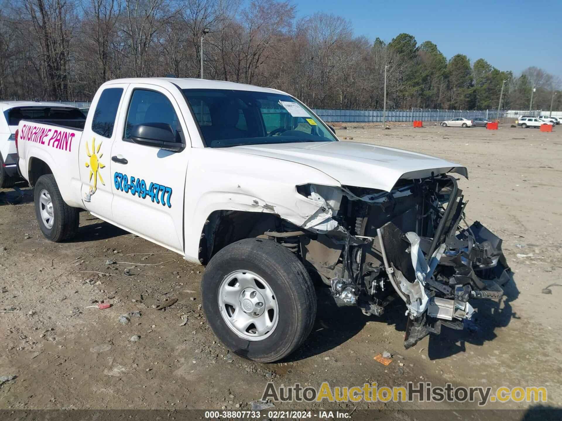 TOYOTA TACOMA SR, 3TYRX5GNXMT009488