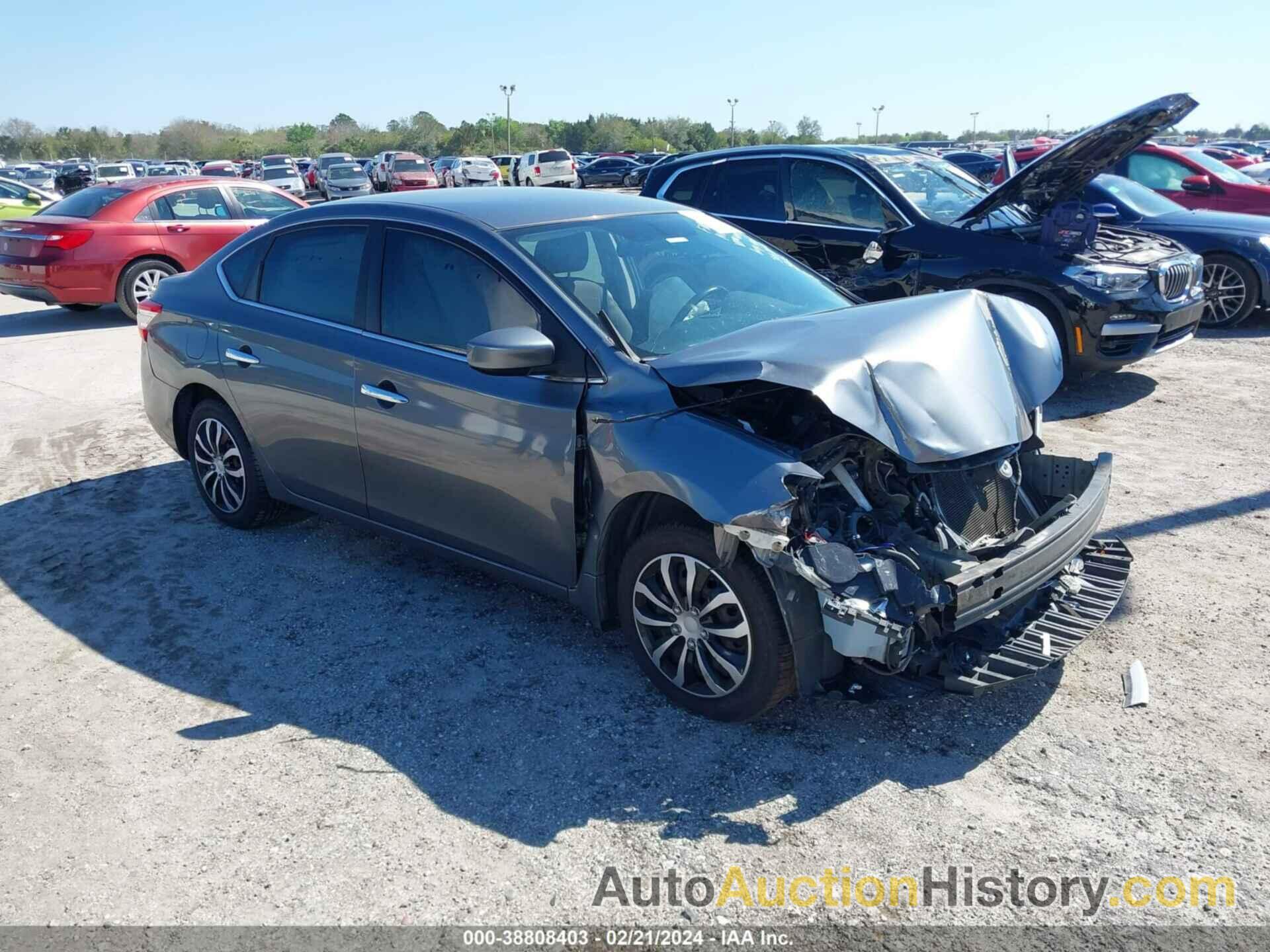 NISSAN SENTRA SV, 3N1AB7AP6FL694937