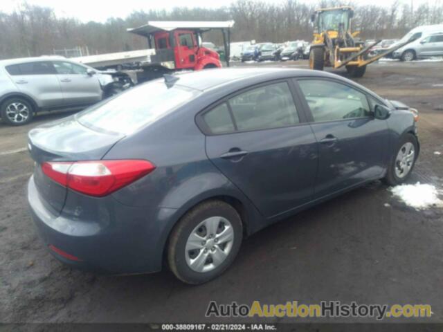 KIA FORTE LX, KNAFX4A62F5395596