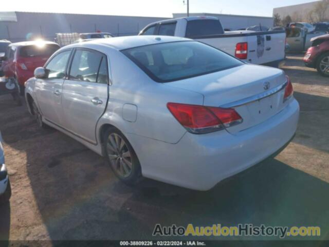 TOYOTA AVALON LIMITED, 4T1BK3DB0BU390279