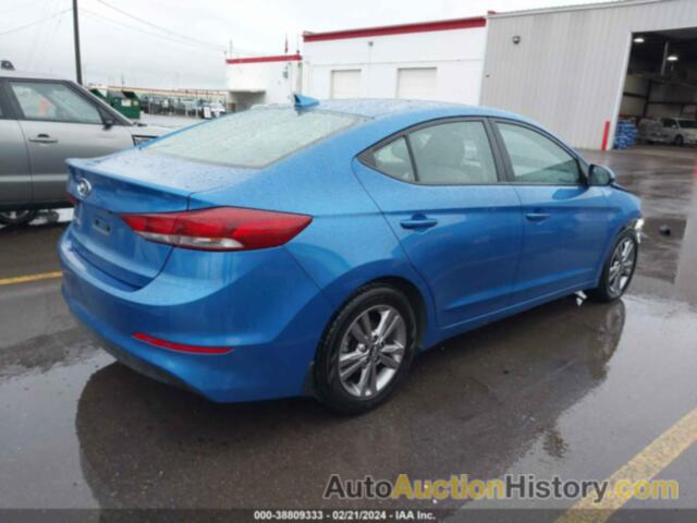 HYUNDAI ELANTRA SEL, KMHD84LF0JU593561