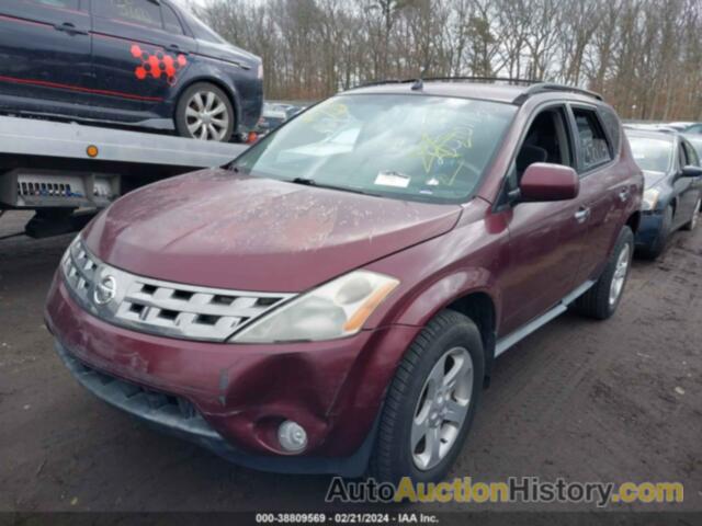 NISSAN MURANO SL, JN8AZ08W85W429320