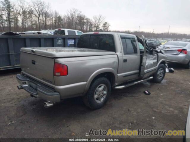 CHEVROLET S TRUCK S10, 1GCDT13W52K161790