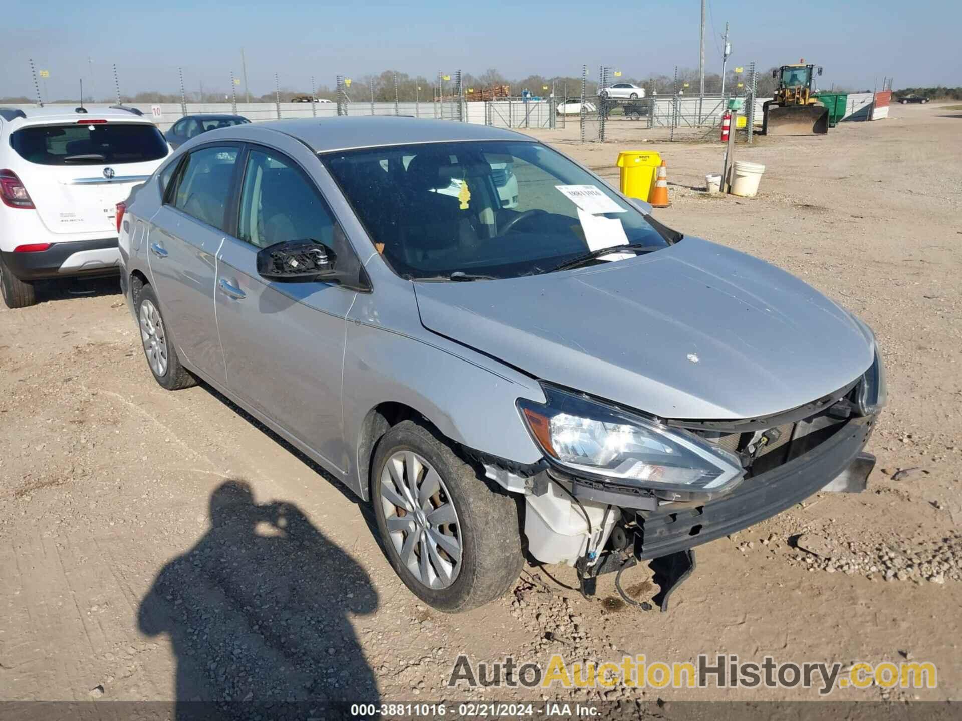 NISSAN SENTRA SV, 3N1AB7AP5HL669840