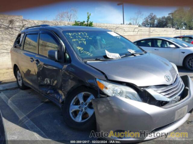 TOYOTA SIENNA LE, 5TDKK3DC0GS724416