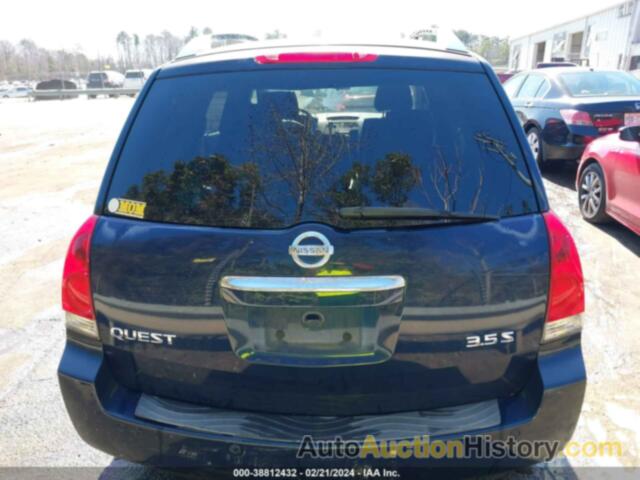 NISSAN QUEST 3.5 S, 5N1BV28U08N116547