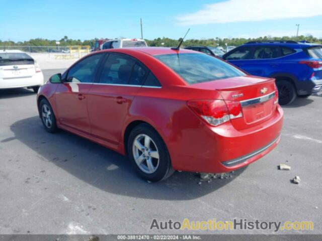 CHEVROLET CRUZE LT, 1G1PF5SC1C7268285