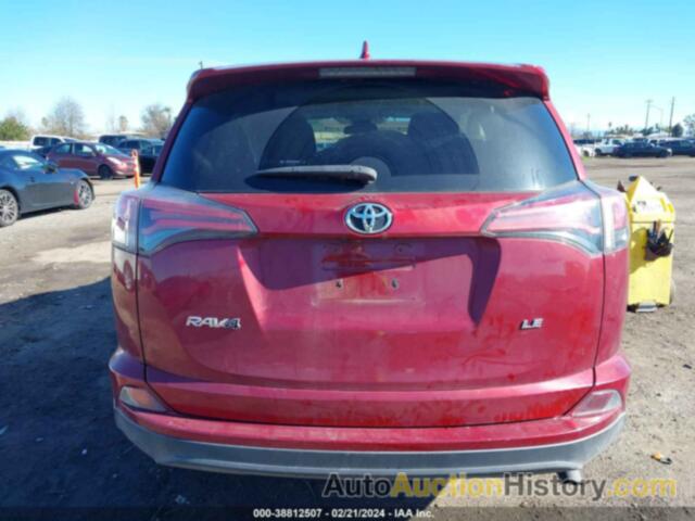 TOYOTA RAV4 LE, 2T3ZFREV9JW437569