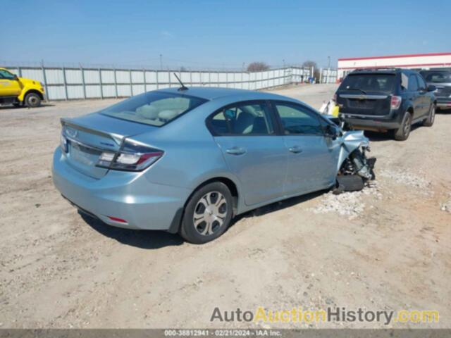 HONDA CIVIC HYBRID, 19XFB4F20FE001122