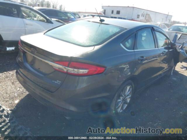 FORD FUSION SE HYBRID, 3FA6P0LU4HR355324