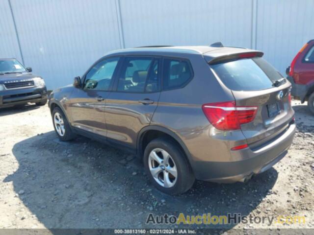 BMW X3 XDRIVE28I, 5UXWX5C51BL702872