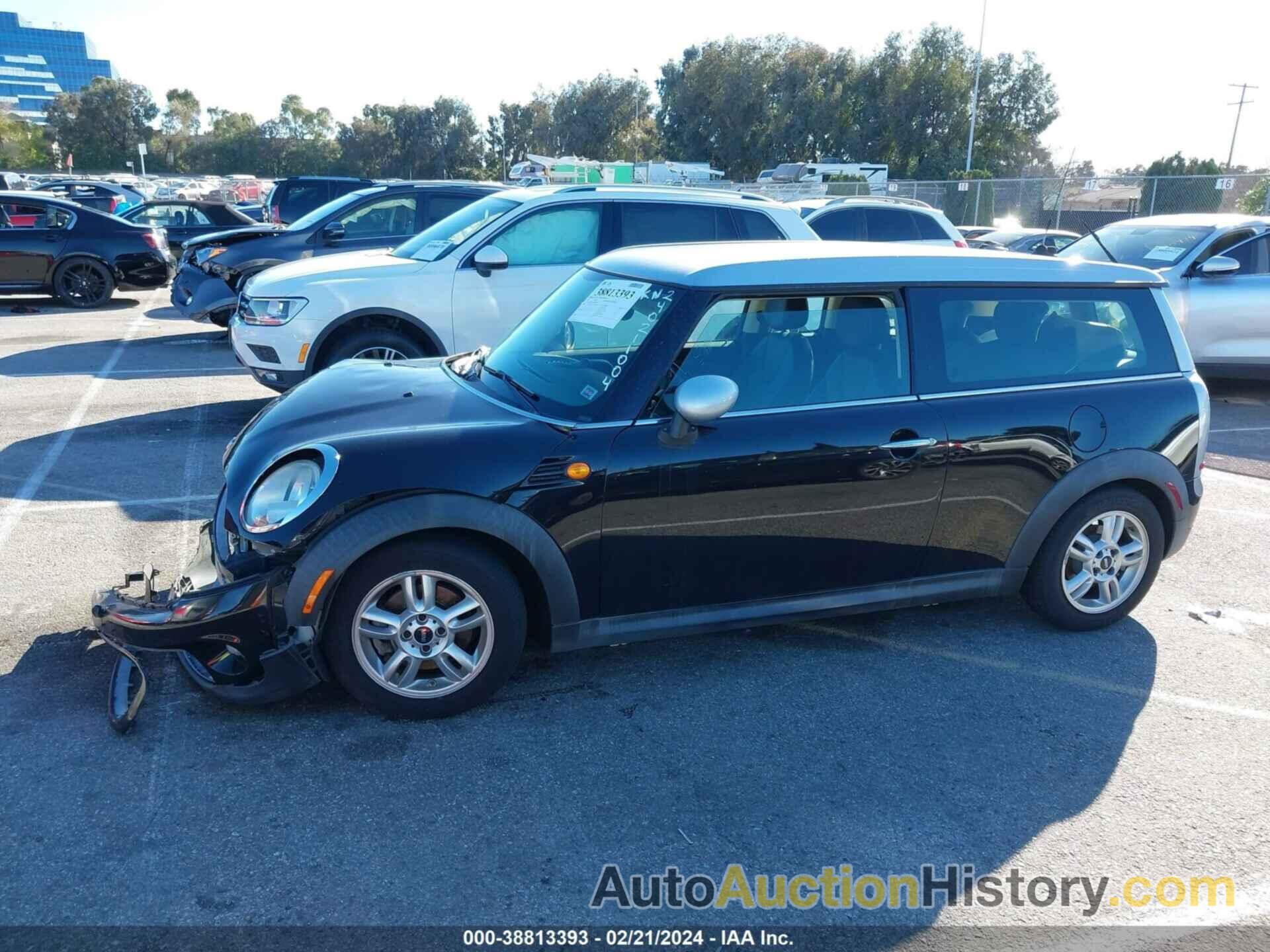 MINI COOPER CLUBMAN, WMWZF3C52CT488897