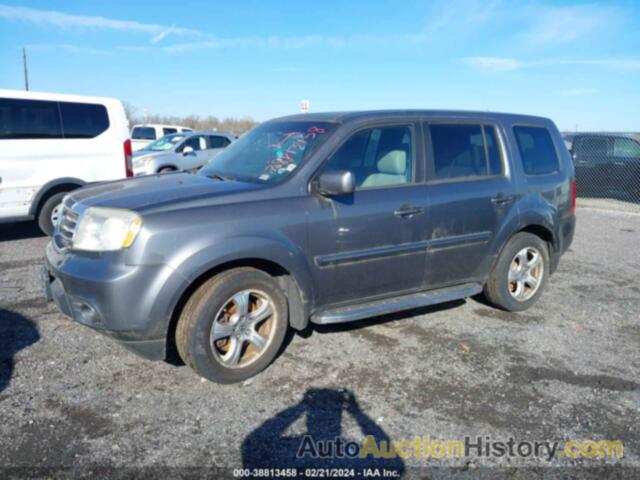 HONDA PILOT EX-L, 5FNYF4H57CB073462