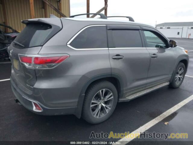 TOYOTA HIGHLANDER XLE V6, 5TDJKRFH6GS280255