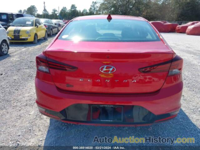 HYUNDAI ELANTRA SEL, 5NPD84LF3LH595788