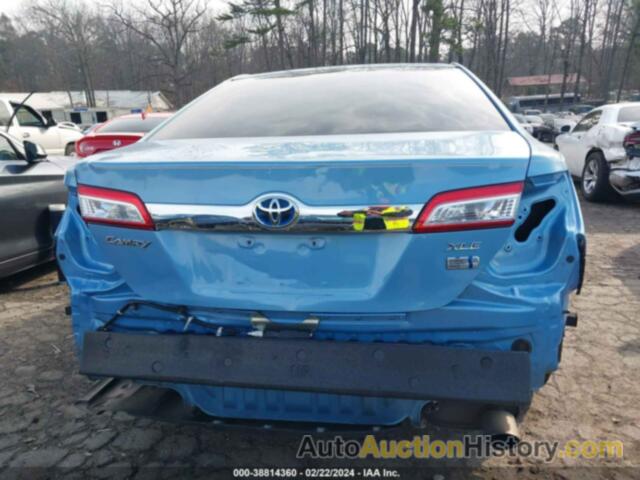 TOYOTA CAMRY HYBRID XLE, 4T1BD1FK6EU100711