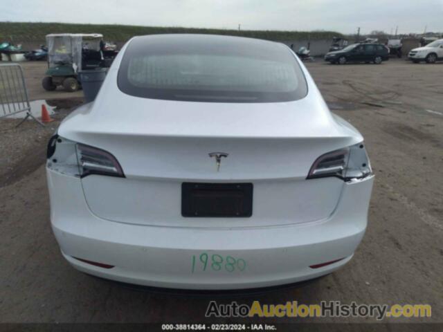 TESLA MODEL 3 STANDARD RANGE PLUS REAR-WHEEL DRIVE/STANDARD RANGE REAR-WHEEL DRIVE, 5YJ3E1EA4LF807567