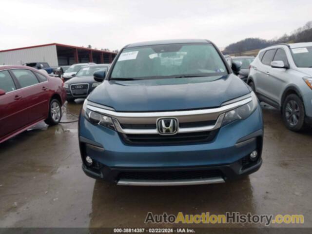 HONDA PILOT EX, 5FNYF6H39KB098484