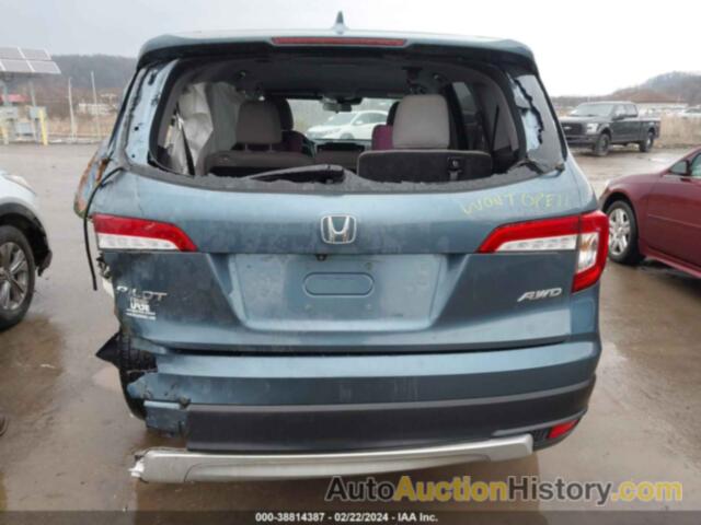 HONDA PILOT EX, 5FNYF6H39KB098484