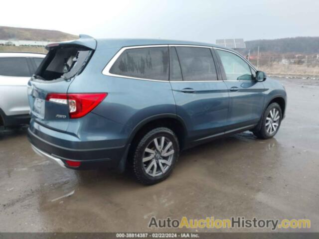 HONDA PILOT EX, 5FNYF6H39KB098484