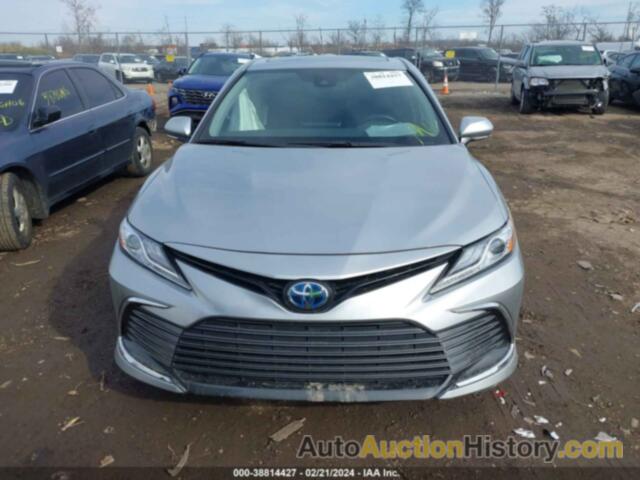 TOYOTA CAMRY XLE HYBRID, 4T1F31AK1NU596870