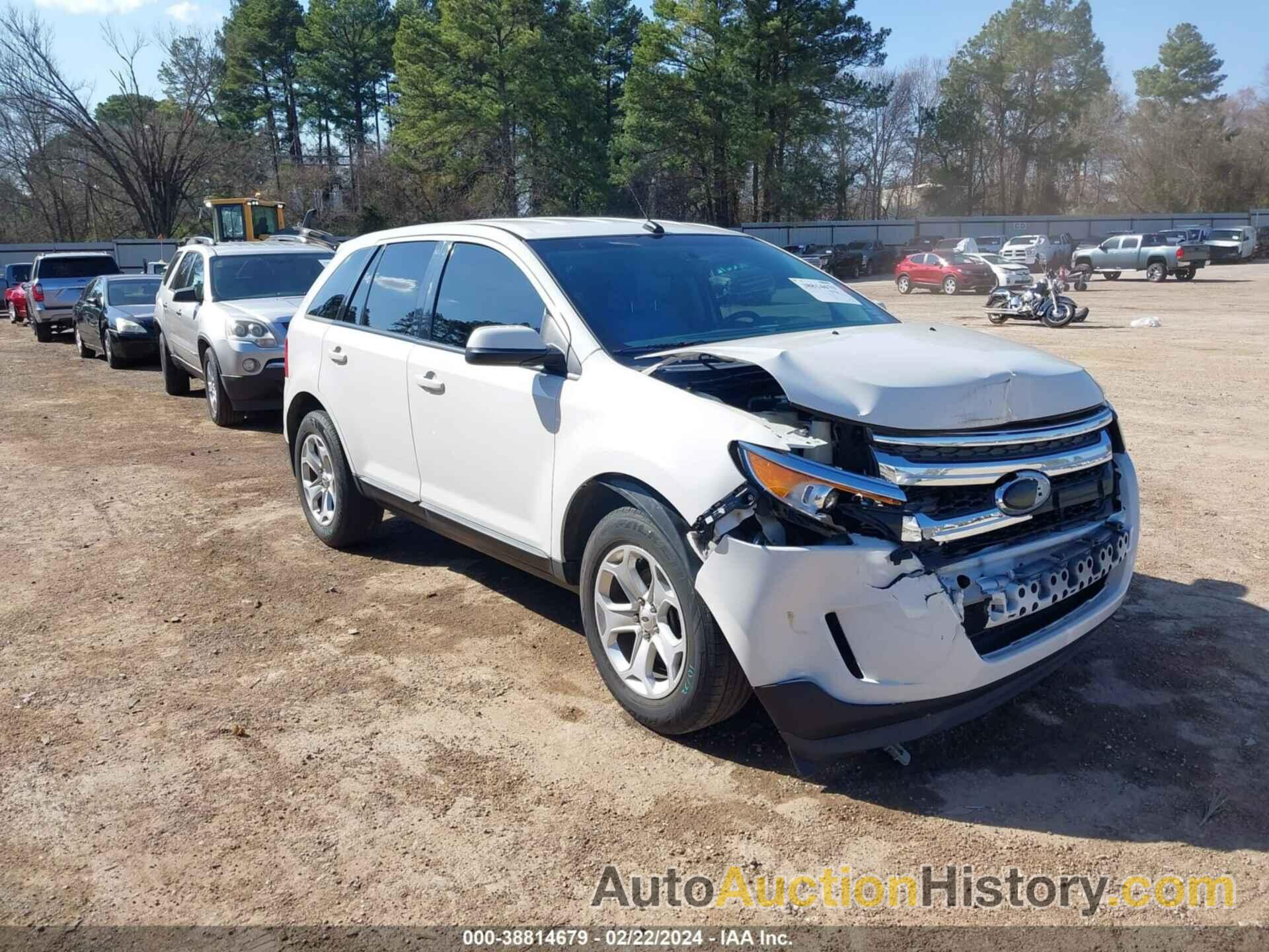 FORD EDGE SEL, 2FMDK3JCXDBE18314