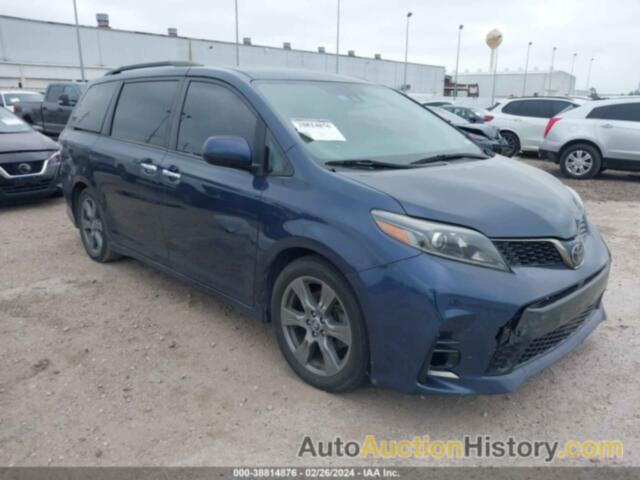 TOYOTA SIENNA SE 8 PASSENGER, 5TDXZ3DCXJS951847