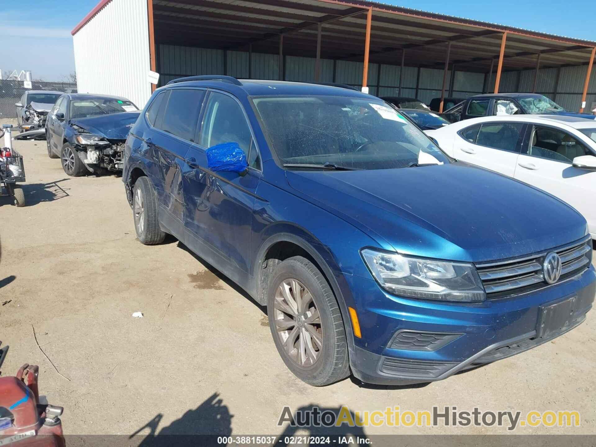 VOLKSWAGEN TIGUAN 2.0T SE/2.0T SEL/2.0T SEL R-LINE/2.0T SEL R-LINE BLACK, 3VV2B7AX6KM100743