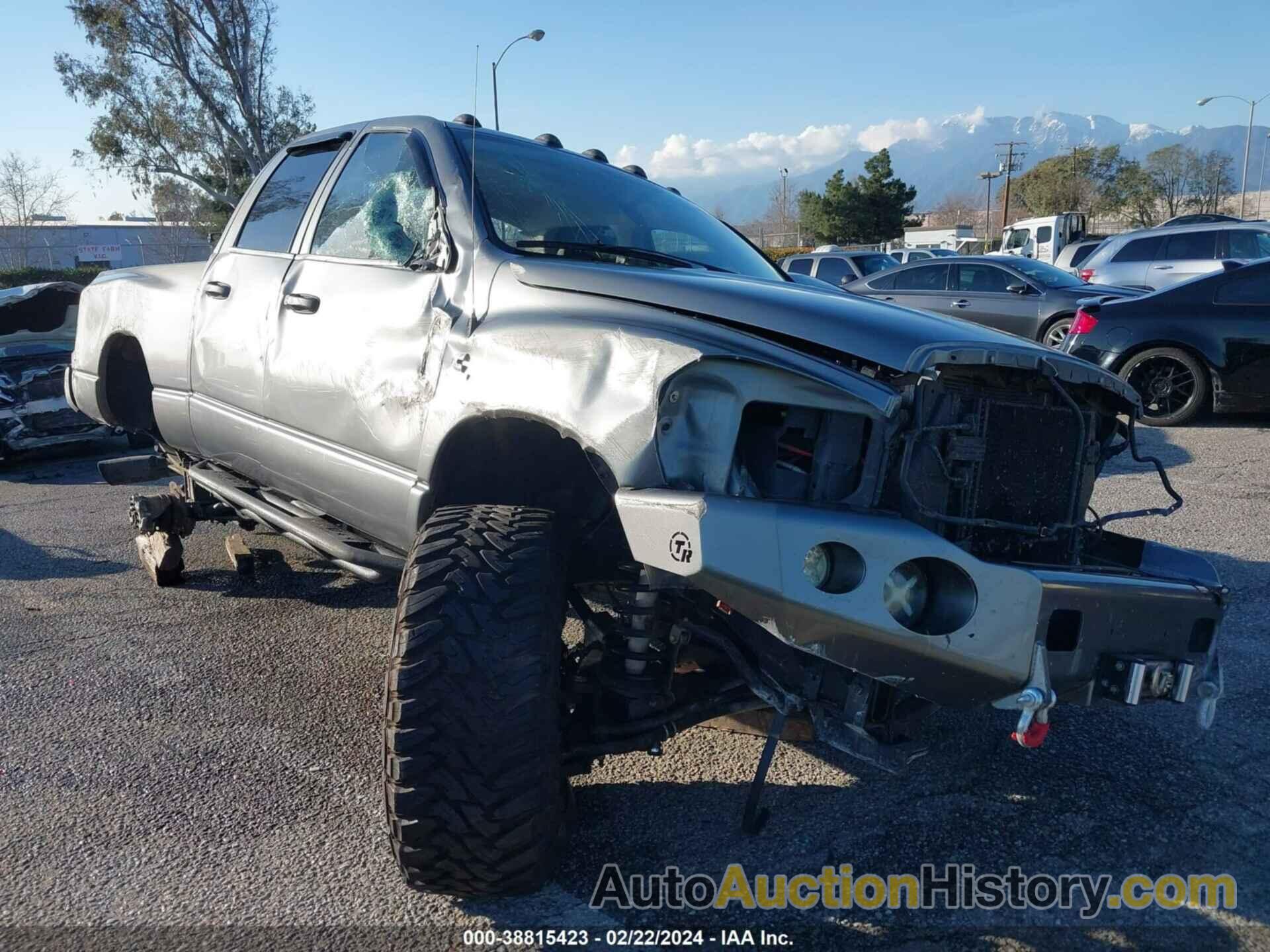 DODGE RAM 2500 SLT/TRX4 OFF ROAD/SPORT/POWER WAGON, 3D7KS28C47G721723