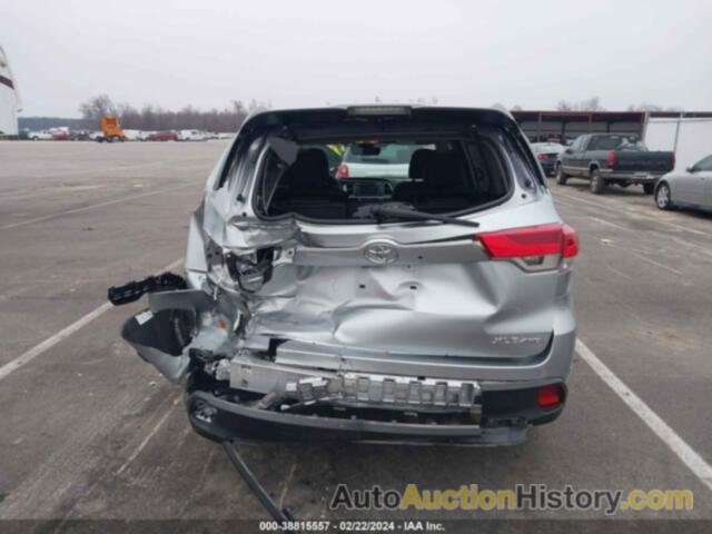 TOYOTA HIGHLANDER SE/XLE, 5TDJZRFH4KS987326