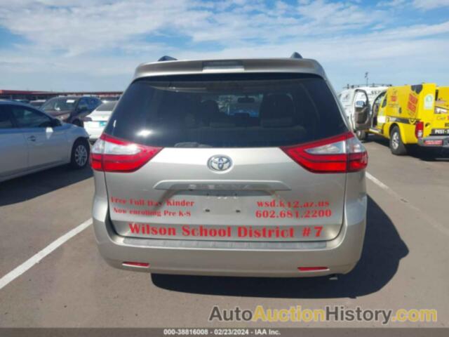 TOYOTA SIENNA LE, 5TDKK3DC6FSS66964