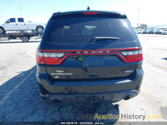 DODGE DURANGO SRT AWD, 1C4SDJGJXJC255367