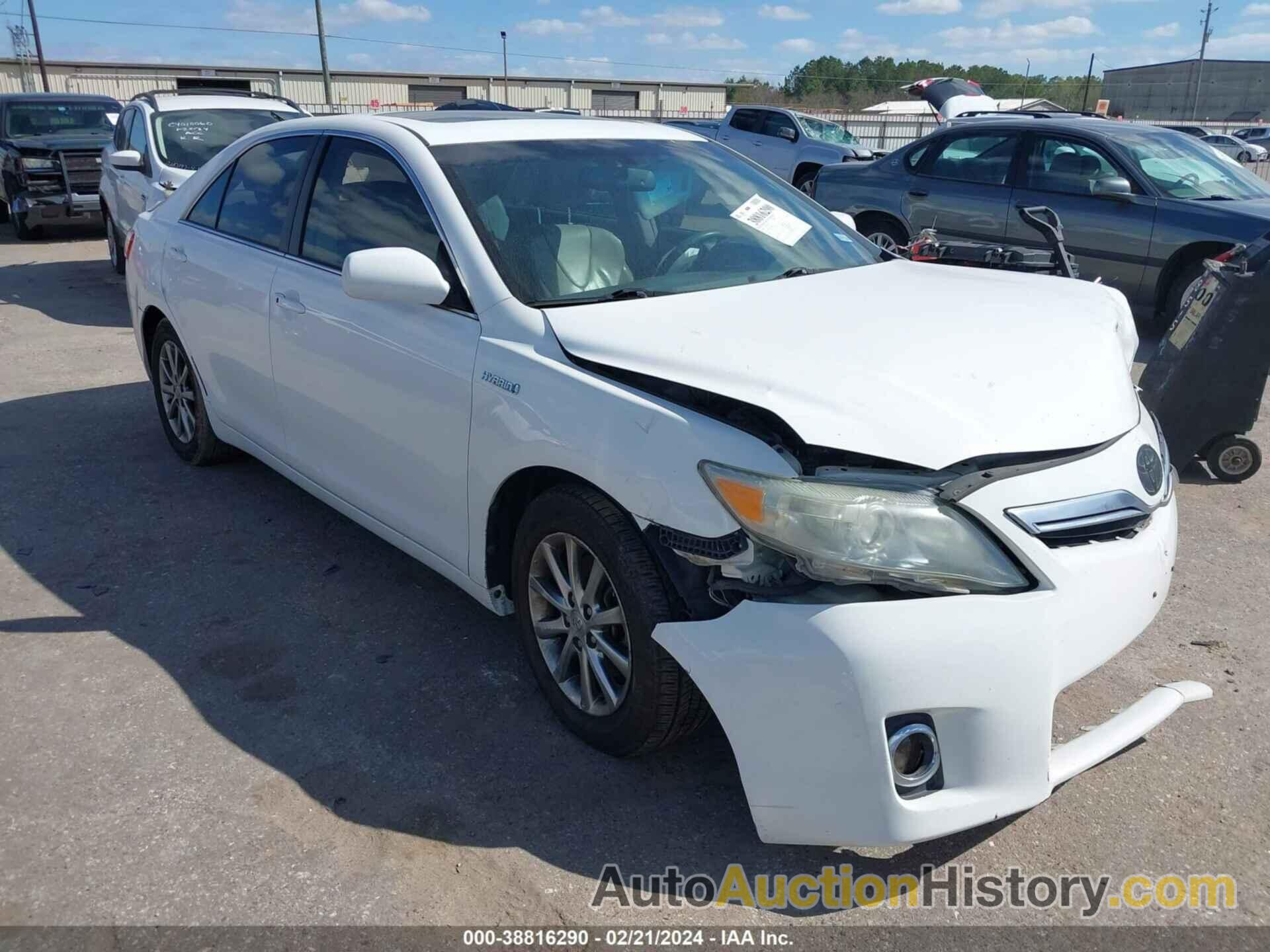 TOYOTA CAMRY HYBRID, 4T1BB3EK1AU125464