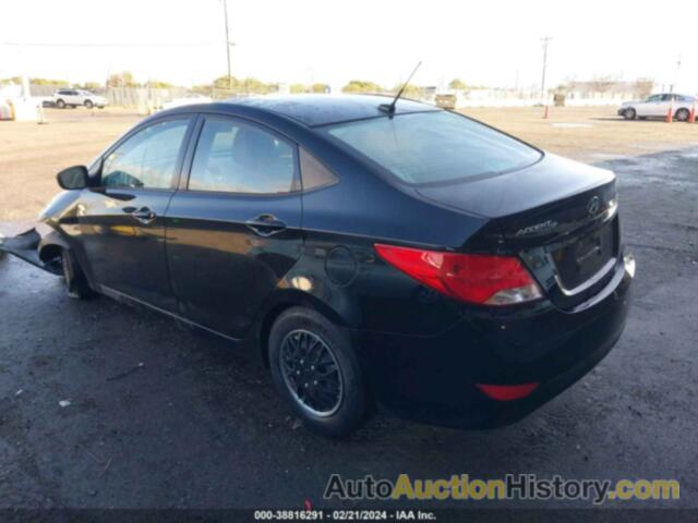 HYUNDAI ACCENT SE, KMHCT4AEXHU265336