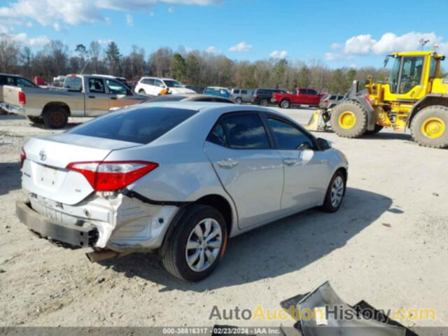 TOYOTA COROLLA LE, 2T1BURHE2EC065740