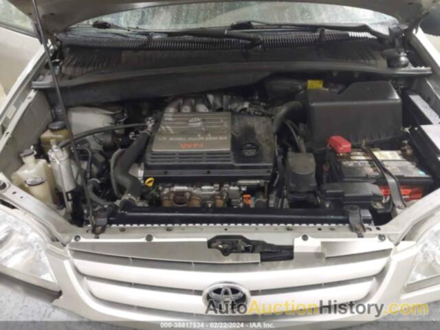 TOYOTA SIENNA LE, 4T3ZF13C81U359708