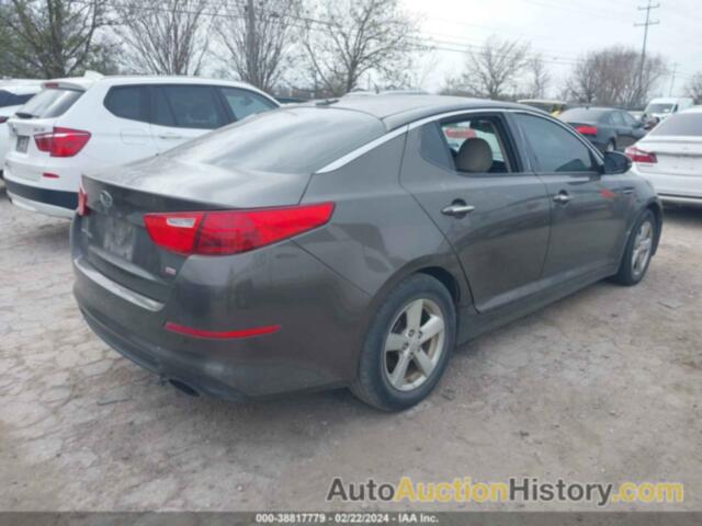 KIA OPTIMA LX, 5XXGM4A71FG396257