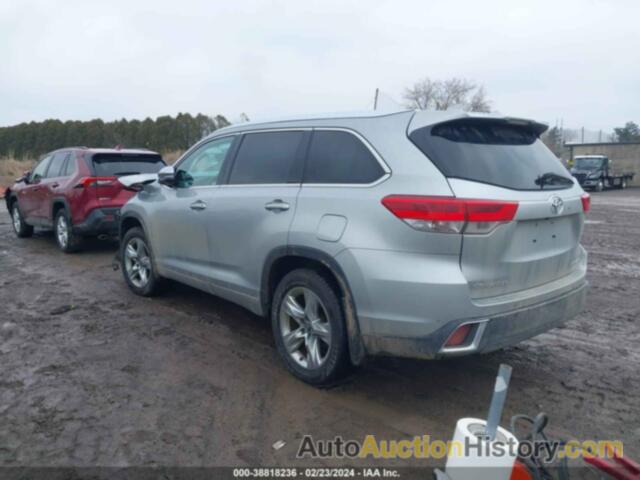 TOYOTA HIGHLANDER LIMITED, 5TDDZRFH7JS818929