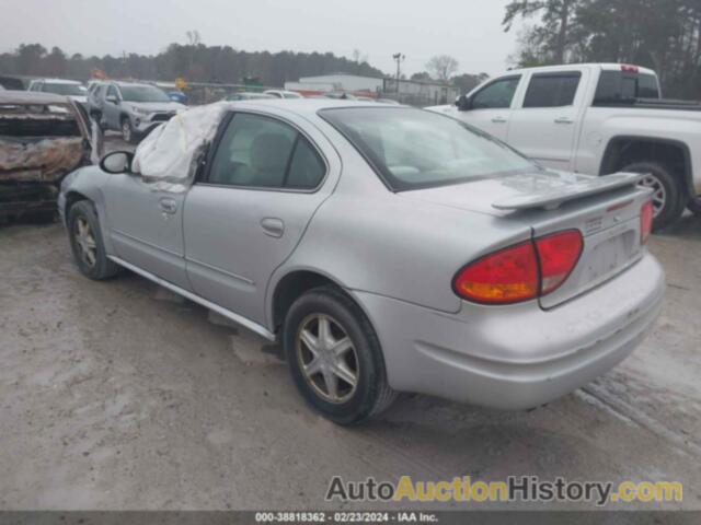 OLDSMOBILE ALERO GL, 1G3NL52E94C199184