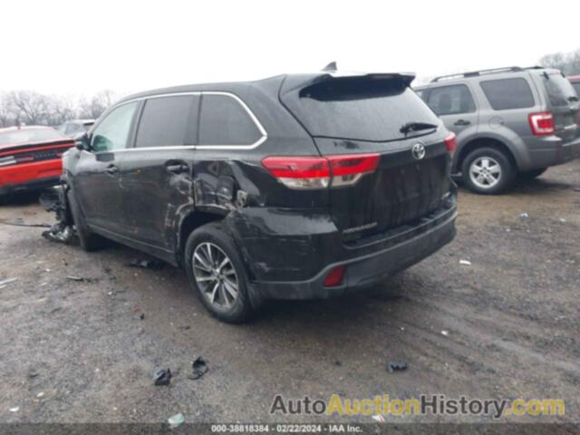 TOYOTA HIGHLANDER XLE, 5TDJZRFH0JS870826