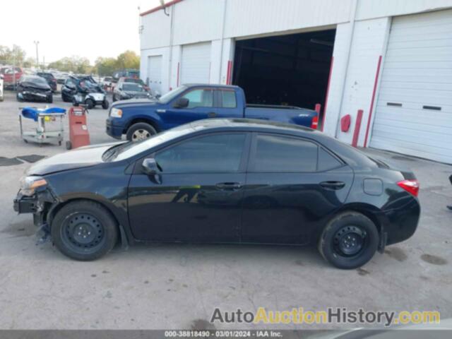 TOYOTA COROLLA LE, 2T1BURHE7KC204143