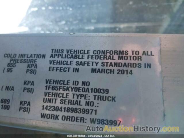 FORD F-59 COMMERCIAL STRIPPED, 1F65F5KY0E0A10039
