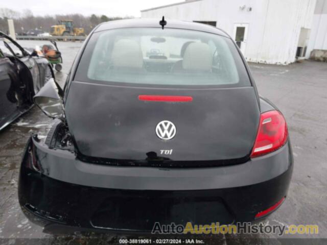 VOLKSWAGEN BEETLE 2.0L TDI, 3VWJL7AT4EM605184