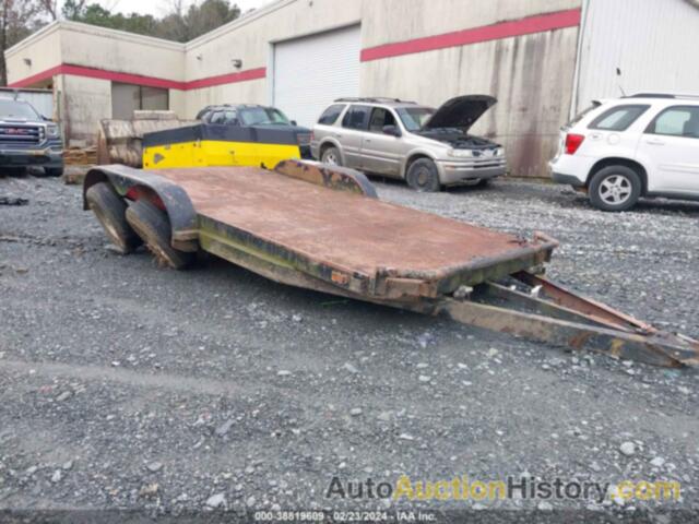 TRAILER 16' FLATBED TRAILER, 