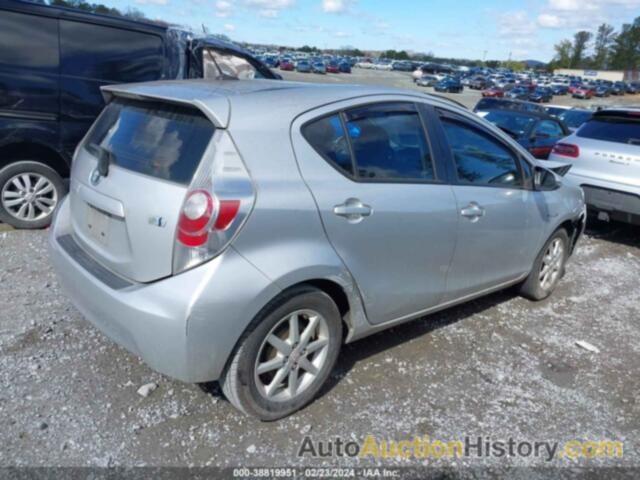 TOYOTA PRIUS C, JTDKDTB33D1544143