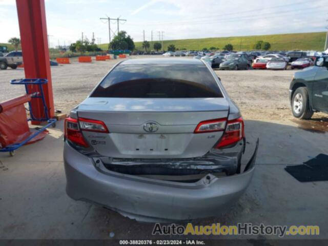 TOYOTA CAMRY SE/LE/XLE, 4T1BF1FK3CU170951