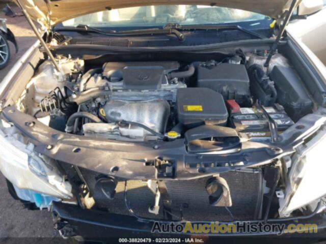 TOYOTA CAMRY SE/LE/XLE, 4T1BF1FK7CU006134